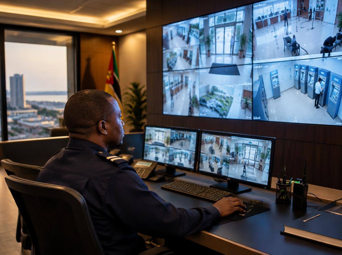 Electronic security (CCTV and alarms)